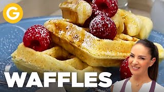 El SECRETO para hacer WAFFLES al estilo belga 🧇 de Paulina Abascal | El Gourmet