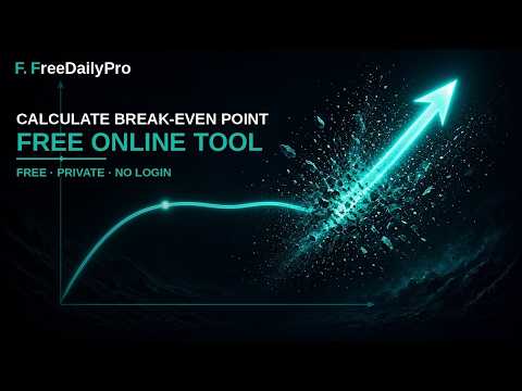 How to Calculate Break-Even Point Online