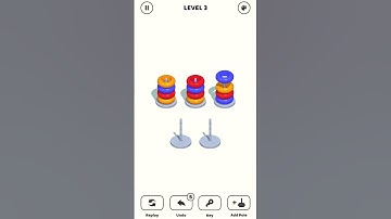 Hoop Sort - Color Ring Puzzle ( Mobile Games 2022 )