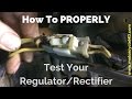How to test a regulator/rectifier