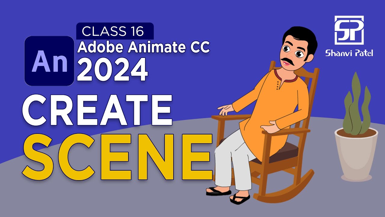 Adobe Animate CC 2024 Advance Level: Create Cartoon Scene | 2D ...