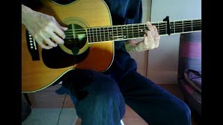 Video thumbnail of "Plastic Memories ED - Asayake no Starmine /  Guitar solo (TAB)"