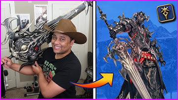 How I played FFXIV with a HUGE SWORD Controller -FFXIV Controllers #11