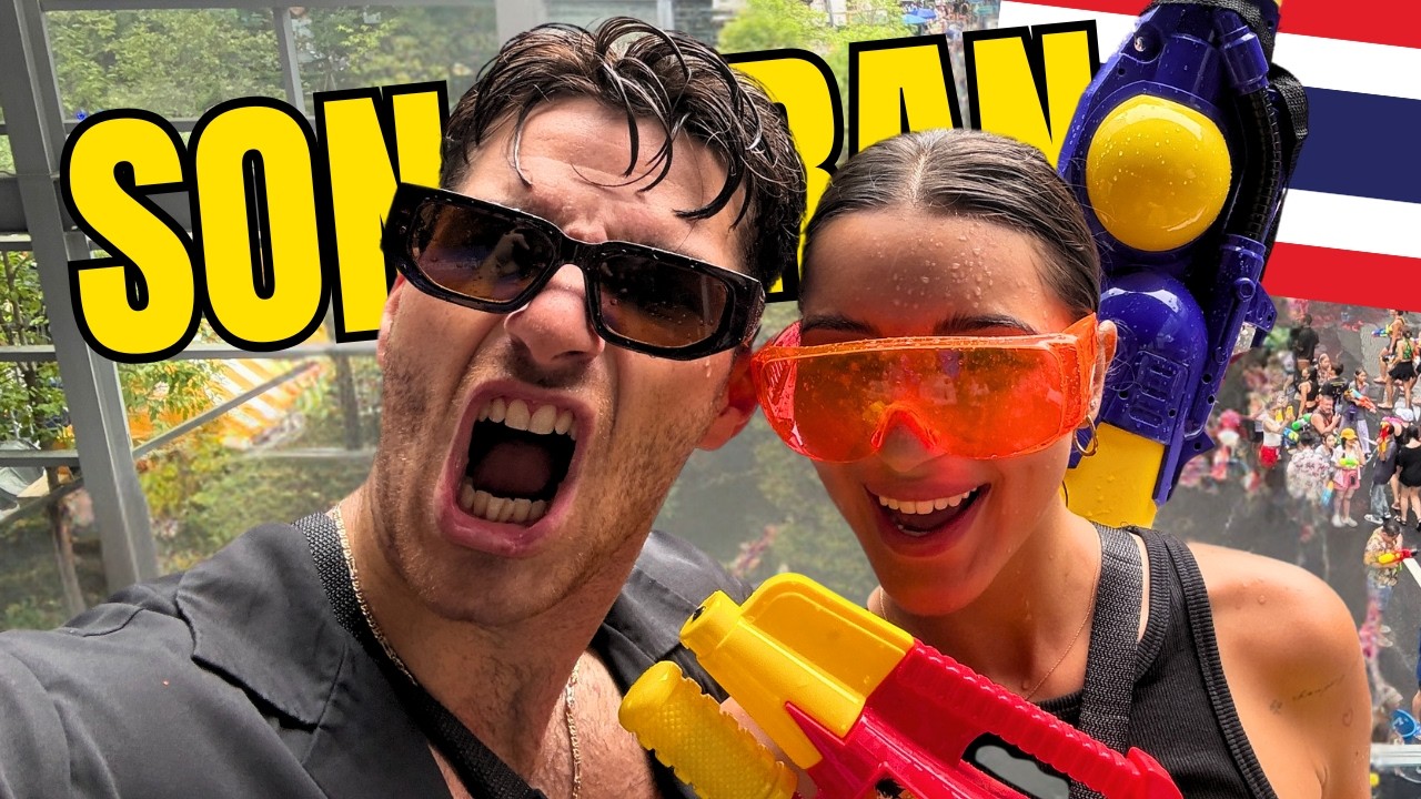 Является ли СОНГКРАН в Таиланде САМЫМ БЕЗУМНЫМ водный фестиваль в мире? 🇹🇭