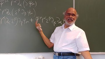 Superstring Theory Lecture 12 Part - 3/10 by Daya Shankar Kulshreshtha at Univ. Oldenburg Germany
