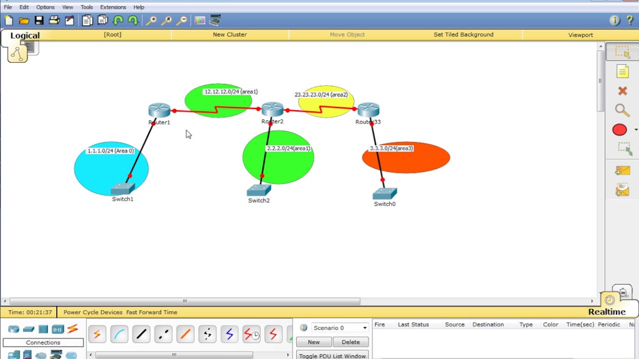 Simulasi Virtual Link OSPF YouTube Simulasi virtual link ospf youtube