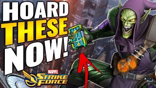 MASSIVE UPDATES! OPEN ALL GONE! Green Goblin Awakened Abilities, Crimson Gear | Marvel Strike Force