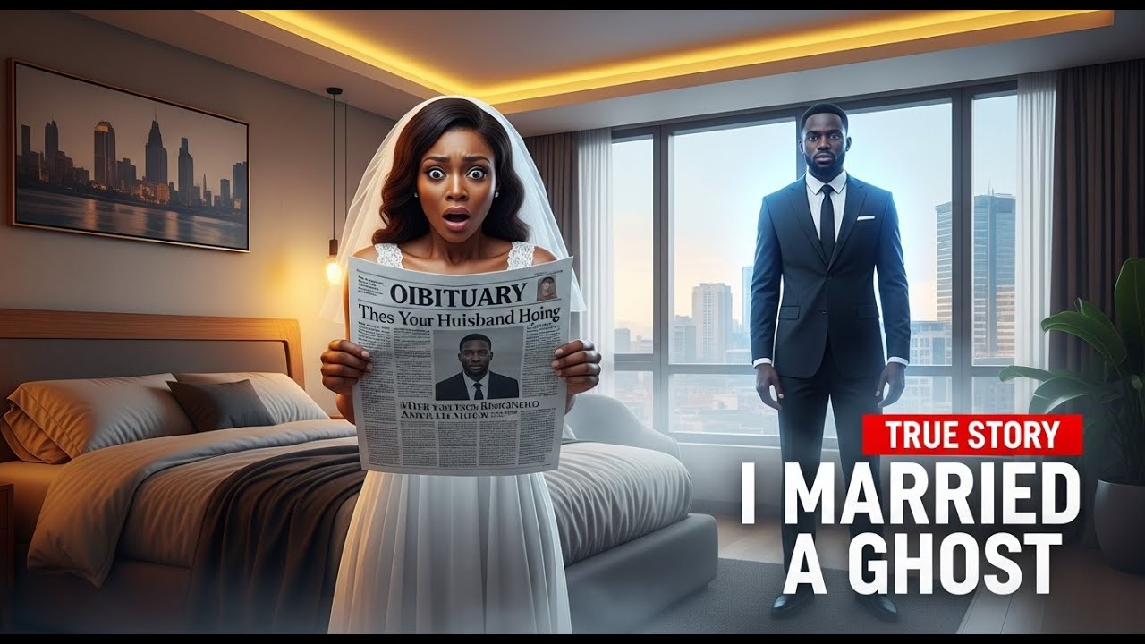 Она и не подозревала, что её муж — призрак, пока не увидела его некролог в первую брачную ночь. #...