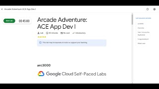 Arcade Adventure: ACE App Dev I | Lab solution #arcade2025 screenshot 3