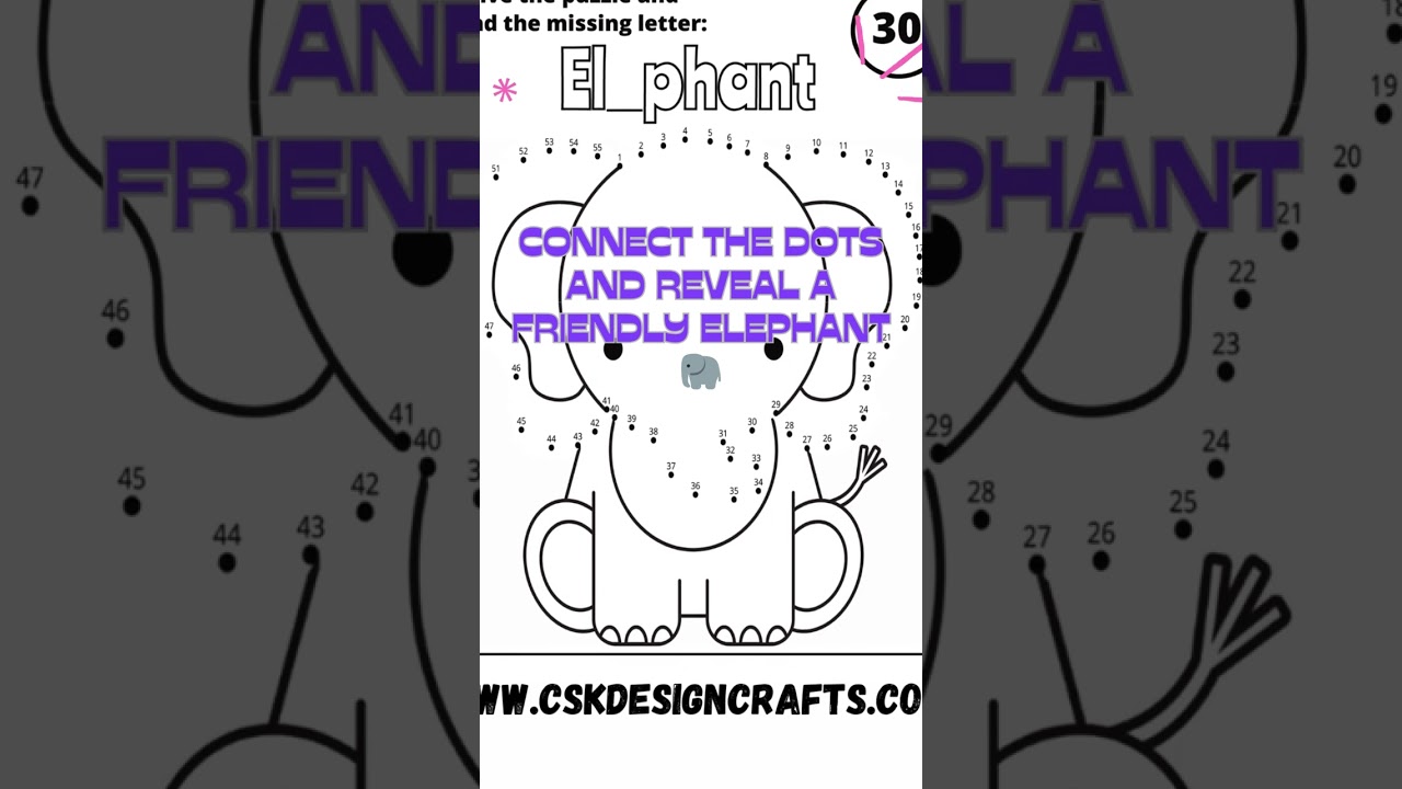 Fun Dot to Dot Puzzle Book for Kids: Creative and Educational!