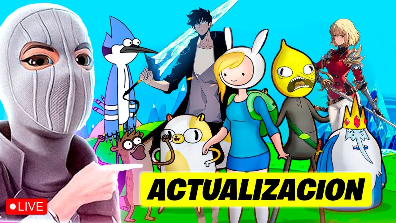Hora de aventura, SOLO LEVELING y UN SHOW MAS en FORTNITE 🤩