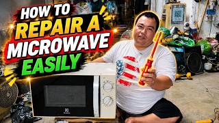 How To Fix Strange Noises From A Microwave At Home With Just A Screwdriver