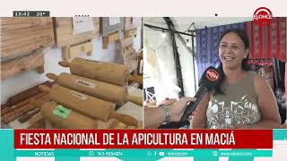 Recorremos los expositores en la Fiesta Nacional de la Apicultura en Maciá