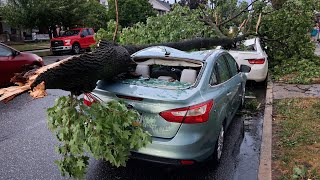 Strong Storm Leaves Path Of Damage In Cumberland County  7-4-26