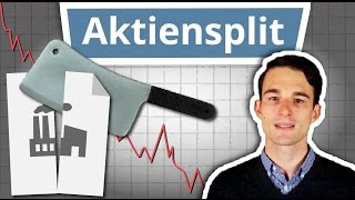 Was ist ein Aktiensplit? Aktiensplit und Aktienzusammenlegung erklärt! | Finanzlexikon