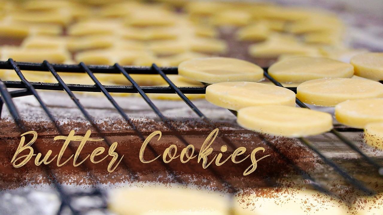 Butter Cookies That Melt in Your Mouth!