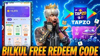 GET FREE REDEEM CODES WITH TAPZO APP 😱 Tapzo App Payment Proof & Unlimited Trick!#tapzo#freeredee... screenshot 4