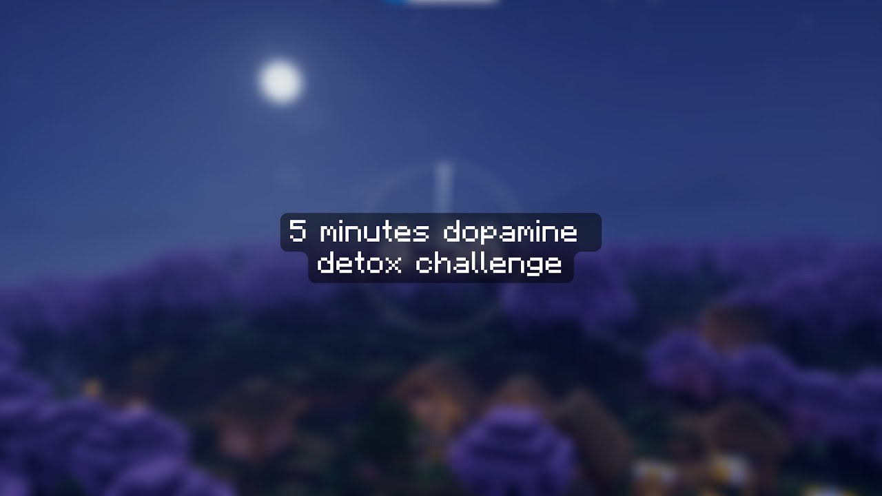 Hope this 5 minute Dopamine Detox can help you 🙏 - YouTube