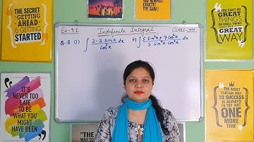 Integration | Exercise 9.1 |Class 12 | Q. 8 & 9|Elements of Mathematics & NCERT