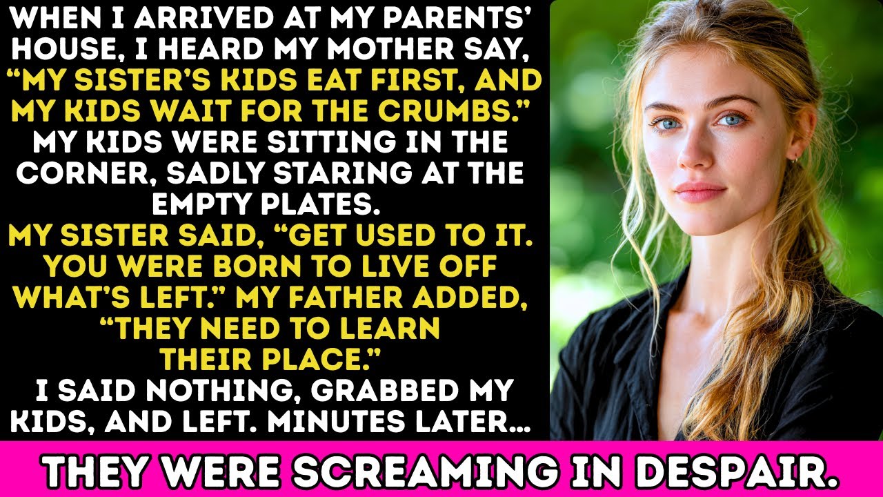 My Family Told My Sister’s Kids To Eat First And Told My Kids To Wait To Share The Crumbs.