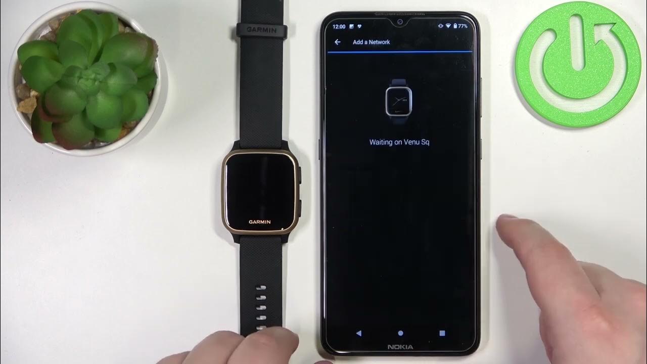 How to Connect GARMIN Venu Sq Music with WiFi Connect / Disconnect