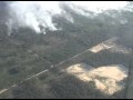 Лесной пожар в Марий Эл - Съемка с самолета