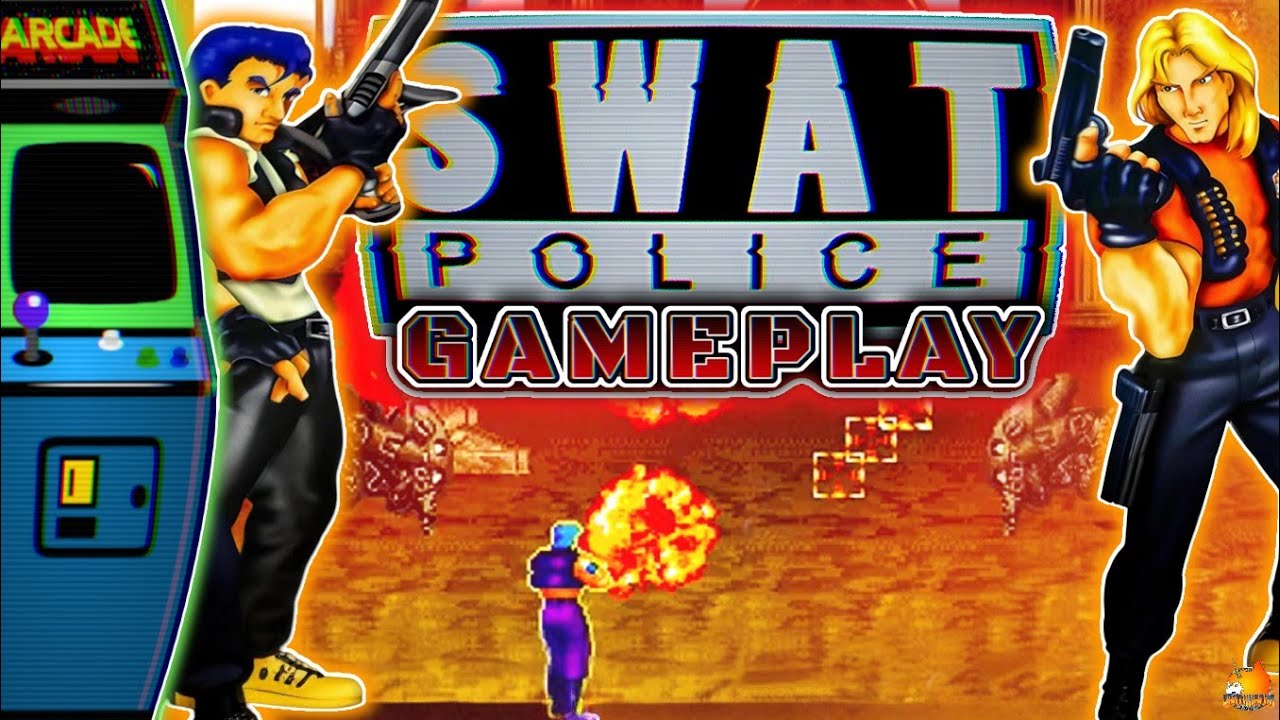 🎮 SWAT POLICE (ESD, 2001) 💥 Shooter Gallery Arcade Game for MAME