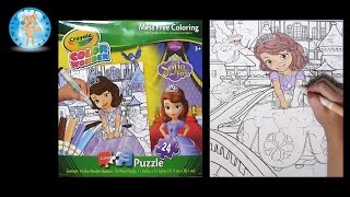 Crayola Color Wonder Sofia the First Coloring Puzzle - Family Toy Report