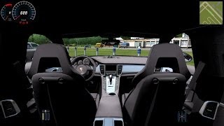 City Car Driving: Porsche Panamera Turbo KO'd by really bad driving ;) screenshot 5