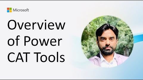 Overview of Power CAT Tools