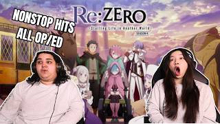 First Time Reacting to EVERY Re: Zero Opening & Ending!