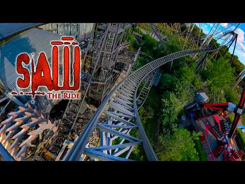 SAW  - The Ride Front Seat POV - Thorpe Park