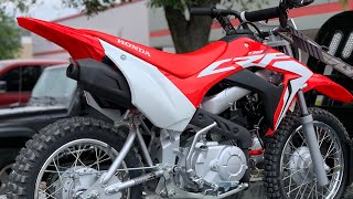 I bought a 2020 CRF110