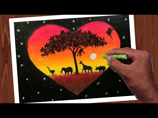 Save wildlife drawing || world wildlife day poster making || step by step  for beginners - YouTube