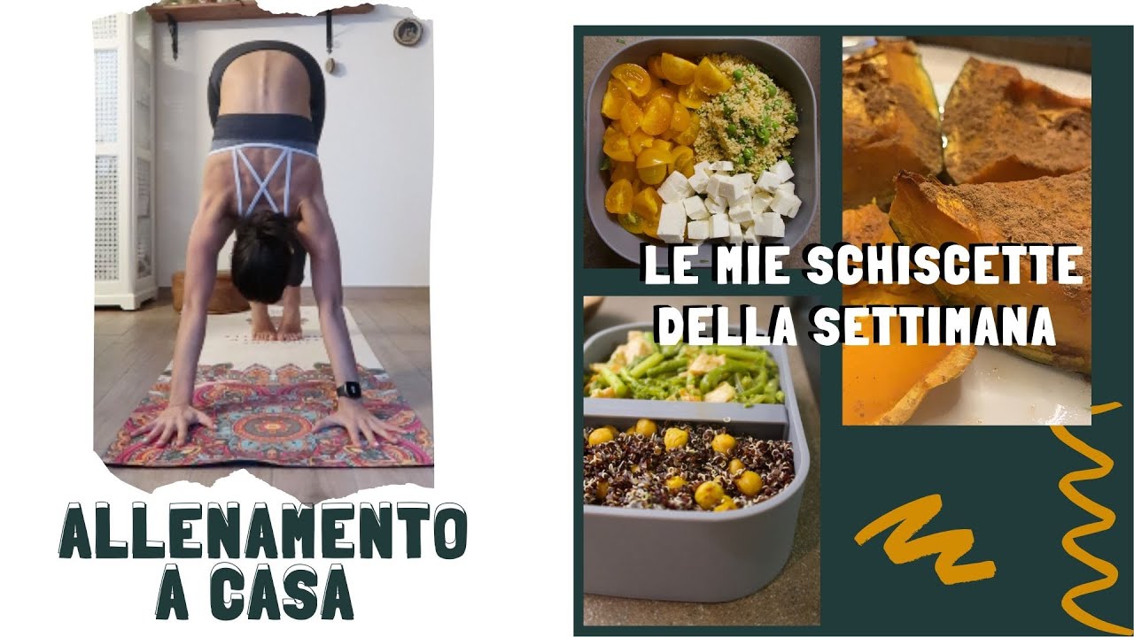 COSA MANGIO + ALLENAMENTO A CASA: UN NUOVA ROUTINE! || Vlog #115