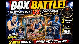 CAN WE WIN! Double 2025- 26 Bowman Basketball Mega Rip... Box Battle with @DaveandEstelaRipNFlip Update