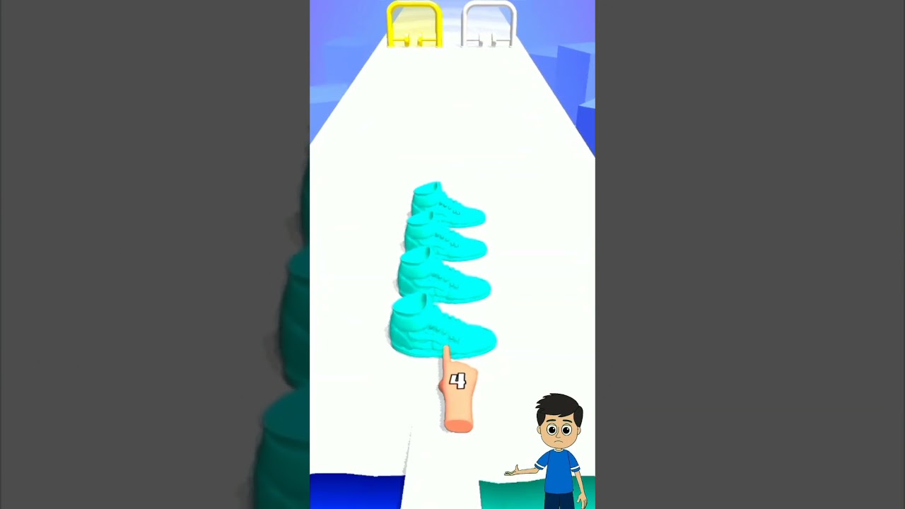 Monster Shoes Rush Game 💪 Funny Gameplay #2 Oggy and Jack 