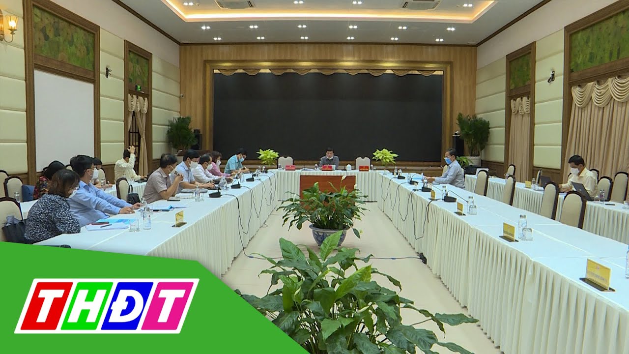 Bí thư Tỉnh ủy Đồng Tháp thảo luận kế hoạch xét nghiệm... - youtube