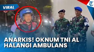 Indonesian Navy Officer Blocks Ambulance And Goes Berserk Finally Apologizes After Street Dispute