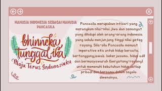 Filosofi Pendidikan Indonesia Topik 3 Identitas Manusia Indonesia Demostrasi Kontekstual
