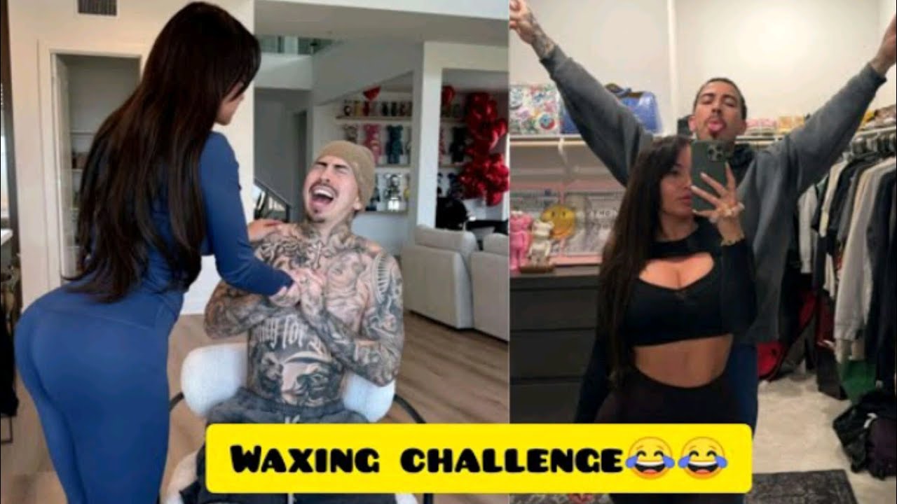WAXING MY BOYFRIEND CHALLENGE GOES WRONG!!!