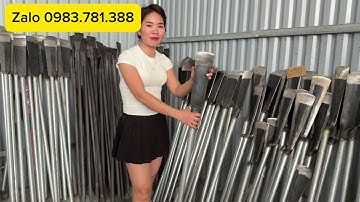 Tổng hợp báo giá các mẫu xà beng , dầm đánh cây chuẩn sịn thép nhíp giá tại lò !