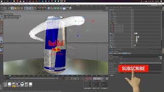 Cinema 4d, cinema 4d tutorial, cinema 4d soda can, cinema 4d modeling, cinema 4d texturing, cinema 4