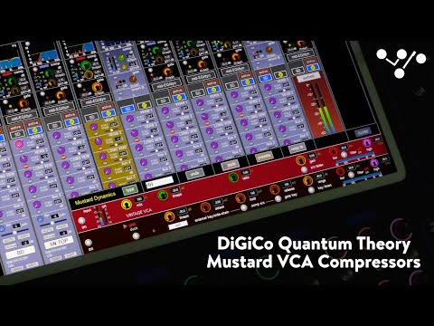 DiGiCo Quantum Theory- Mustard VCA Compressors (Spanish)