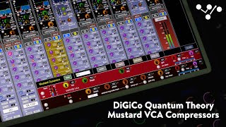 DiGiCo Quantum Theory-  Mustard VCA Compressors (Spanish)