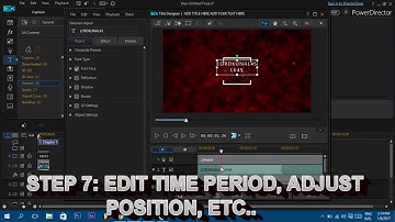 HOW TO MAKE AN INTRO IN CYBERLINK POWERDIRECTOR 15