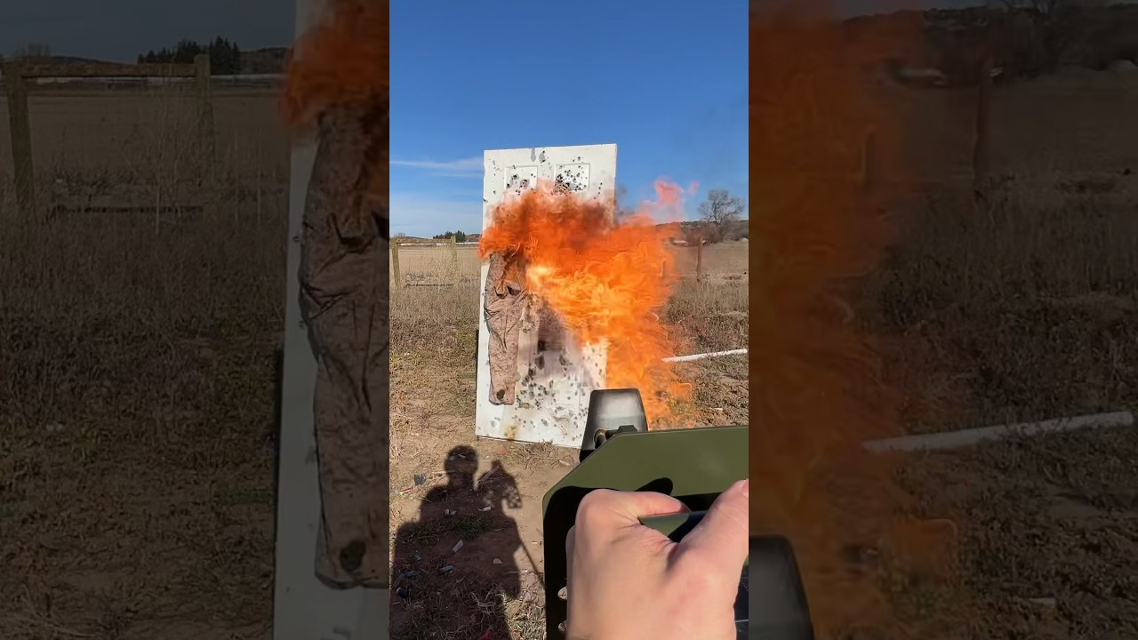 FLAMETHROWER vs Venture Surplus‘s FROG Camo 