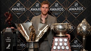 Oilers captain Connor McDavid dominates NHL awards