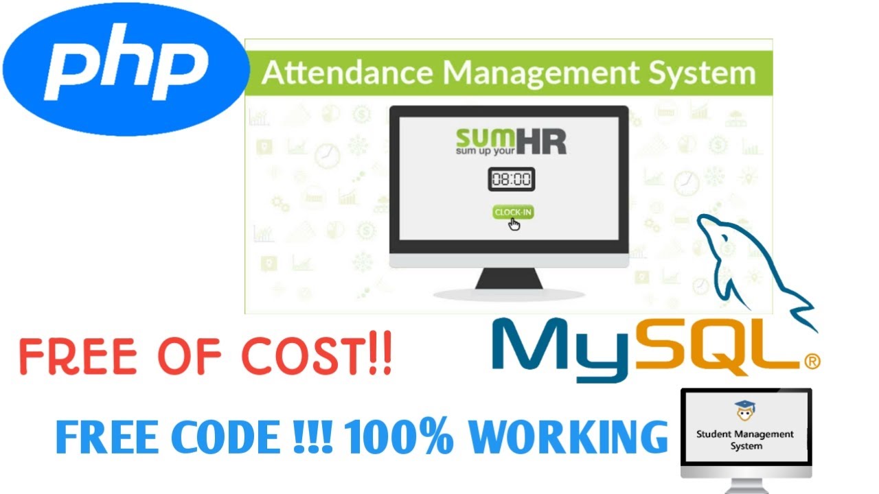 Attendance Management System Using PHP and My SQL | Free Project | A ...