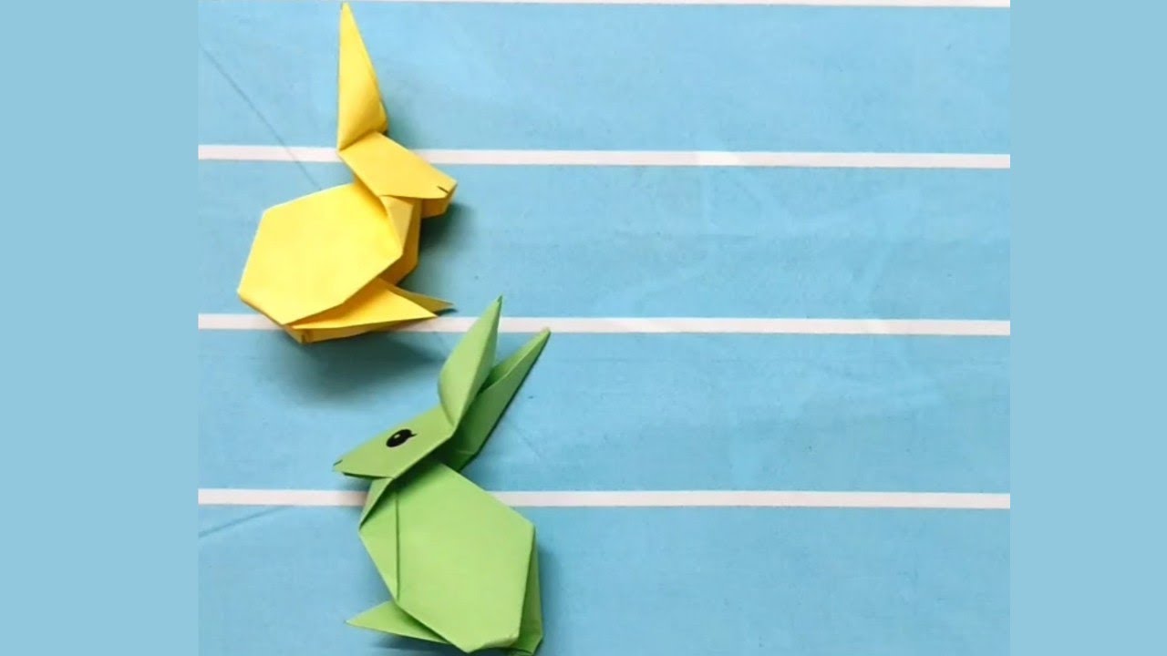 Easy Origami Rabbit | How to make paper bunny step by step